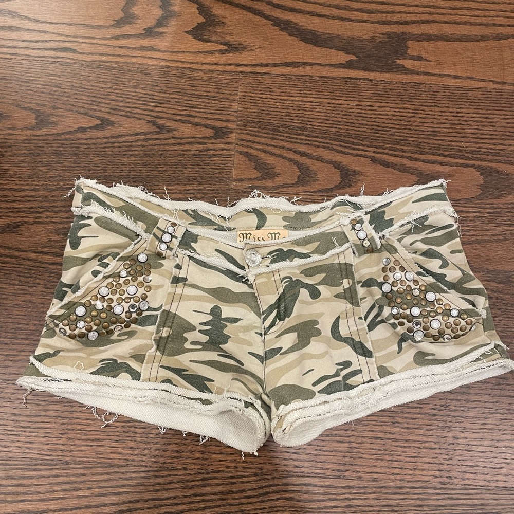 Y2k miss me shorts